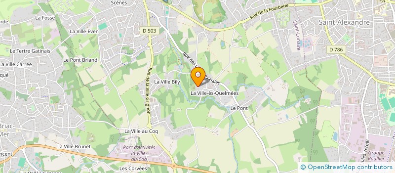 localisation de l'entreprise FRAMEX IMMO  SAINT-LUNAIRE
