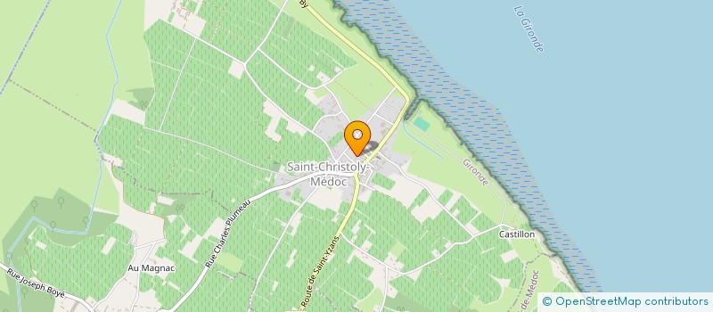 localisation de l'entreprise FRAMI  SAINT-YZANS-DE-MEDOC