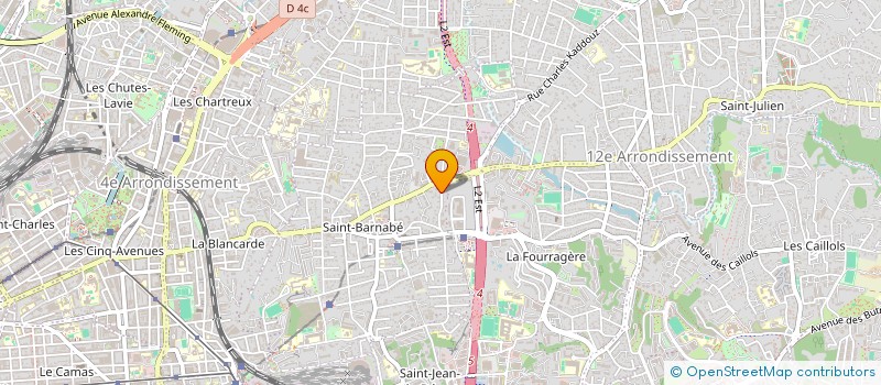 localisation de l'entreprise FRAMIBRUNHE à MARSEILLE