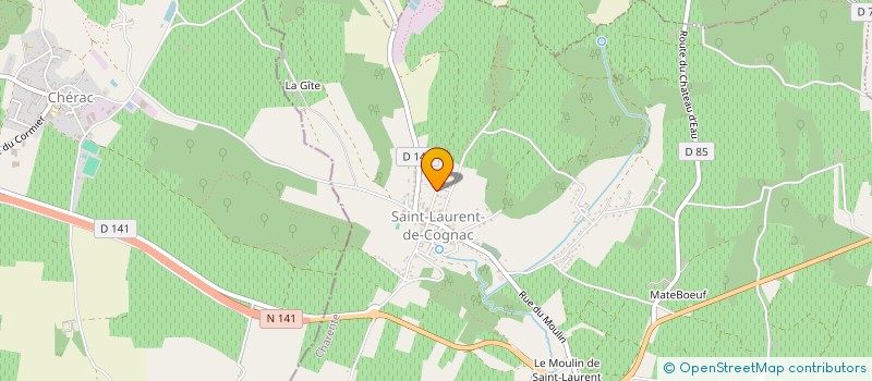 localisation de l'entreprise FRAMILY à SAINT-LAURENT-DE-COGNAC