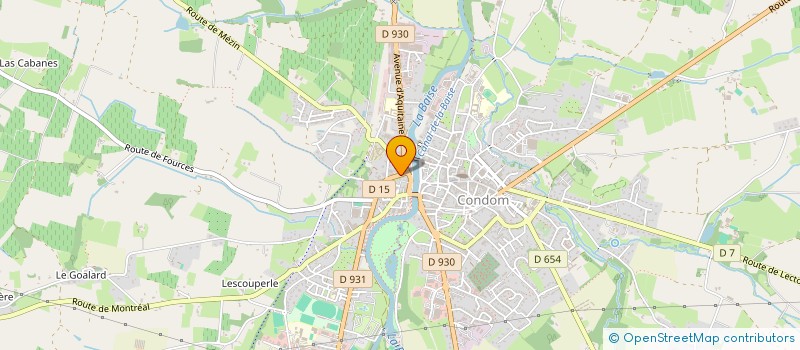 localisation de l'entreprise FRAMINA  CONDOM