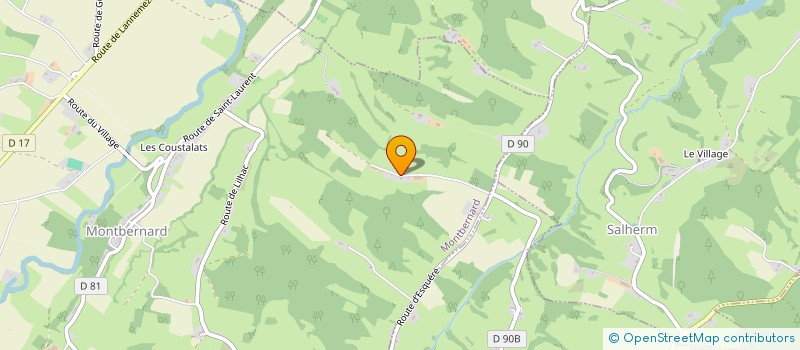 localisation de l'entreprise FRAMISOLAIRE  MONTBERNARD