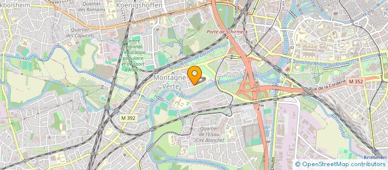 localisation de l'entreprise FRAMO TRADING  STRASBOURG