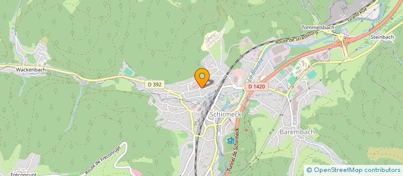 localisation de l'entreprise FRAMONT DIESEL SERVICES à SCHIRMECK