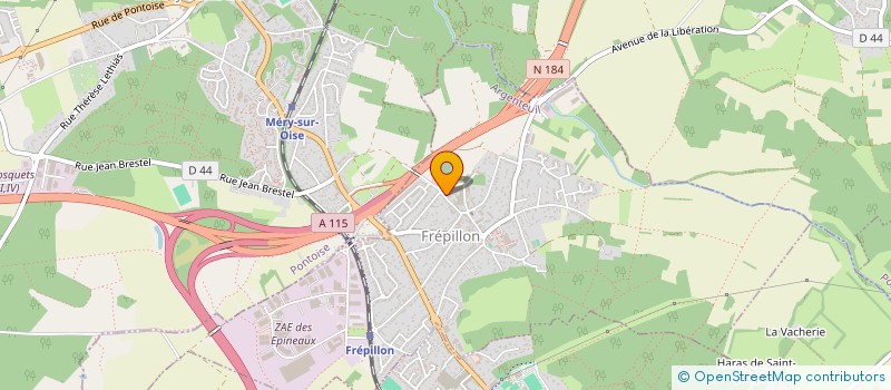 localisation de l'entreprise FRAMOTHOCAM  FREPILLON