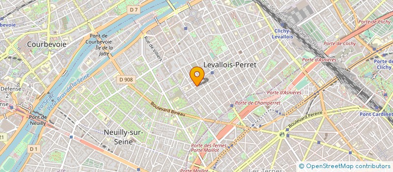 localisation de l'entreprise FRAN AM E FRANCAISE D'AMENAGEMENTS POUR L ENVIRONNEMENT à LEVALLOIS PERRET