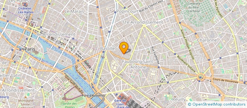 localisation de l'entreprise FRAN CHINE à PARIS
