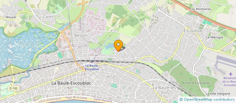 localisation de l'entreprise FRAN-FAB  LA BAULE-ESCOUBLAC