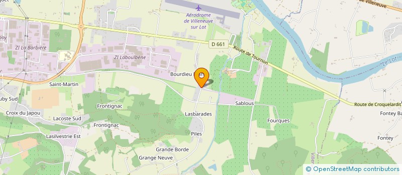 localisation de l'entreprise FRAN-SYL ASSO à VILLENEUVE SUR LOT