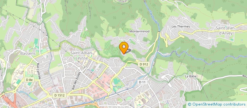 localisation de l'entreprise FRANA  SAINT-ALBAN-LEYSSE