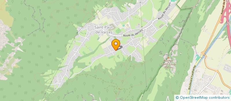 localisation de l'entreprise FRANAD  SAINT-PAUL-DE-VARCES