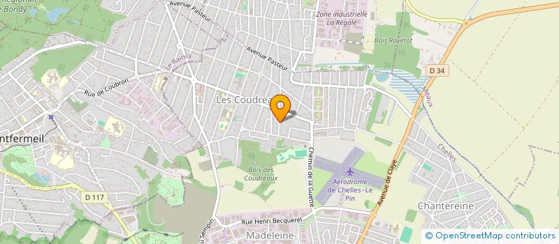 localisation de l'entreprise FRANAT  CHELLES