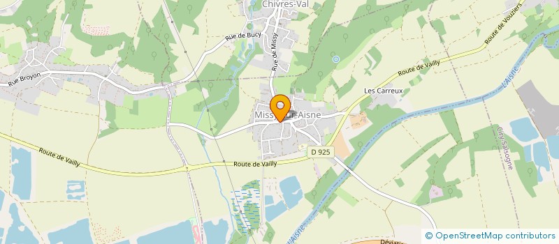 localisation de l'entreprise FRANATH  MISSY-SUR-AISNE