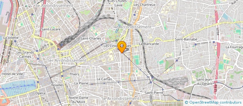 localisation de l'entreprise FRANAU à MARSEILLE 4EME