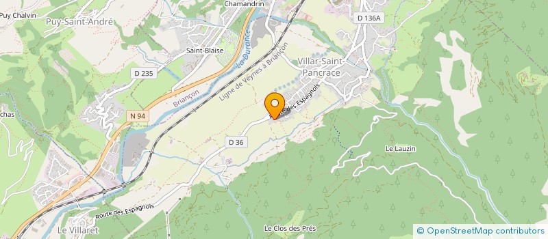 localisation de l'entreprise FRANBELIANE  VILLAR-SAINT-PANCRACE