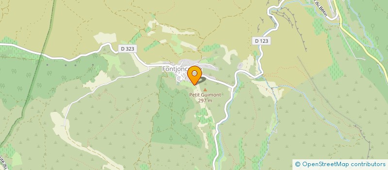 localisation de l'entreprise FRANBER  FONTJONCOUSE