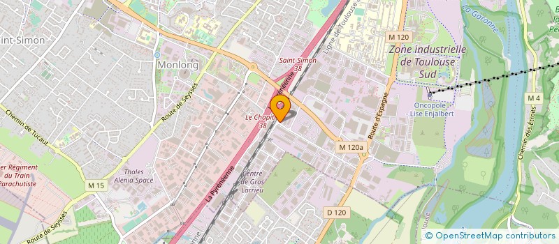 localisation de l'entreprise FRANC APPLICAT PROTECT F A P à TOULOUSE
