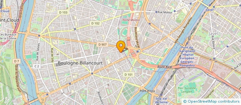 localisation de l'entreprise FRANC EDITION MUNICIPALE à BOULOGNE-BILLANCOURT