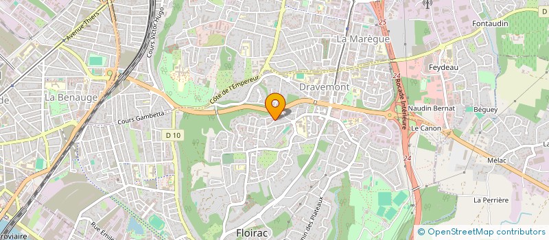 localisation de l'entreprise FRANC MANOUCHERIE LABS  FLOIRAC