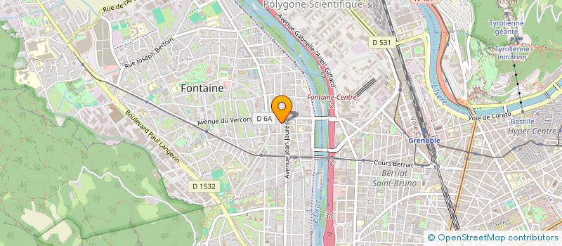 localisation de l'entreprise FRANC RHONE ALPES à FONTAINE