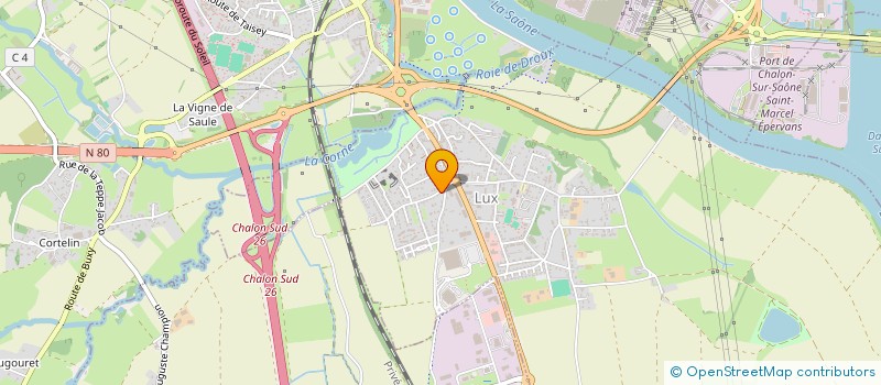 localisation de l'entreprise FRANCA LUX  LUX