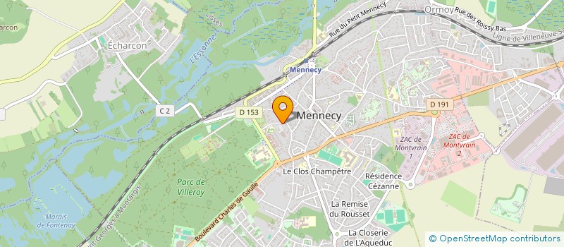 localisation de l'entreprise FRANCA S A R L  ORMOY