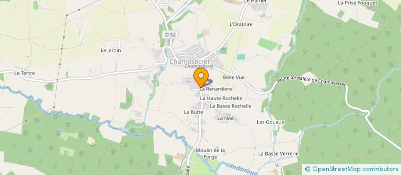 localisation de l'entreprise FRANCAF LOGIS à DOMFRONT-EN-POIRAIE