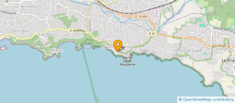 localisation de l'entreprise FRANCAIS DES DEUX RIVES à LA GARDE