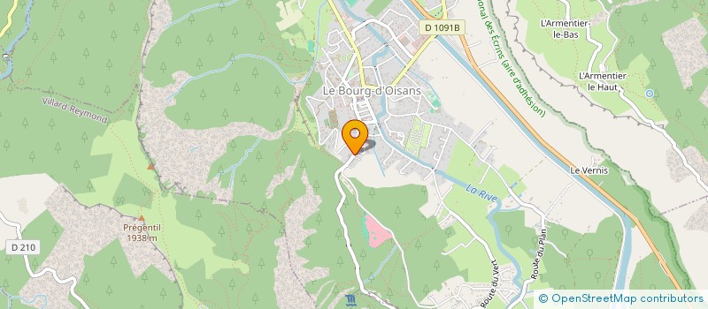 localisation de l'entreprise FRANCAIS LANGUE ETRANGERE FRANCE UKRAINE  LE BOURG-D'OISANS