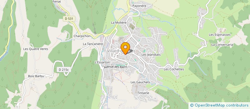 localisation de l'entreprise FRANCAISE D ENTREPRISE DE MAINTENANCE  VILLARD-DE-LANS