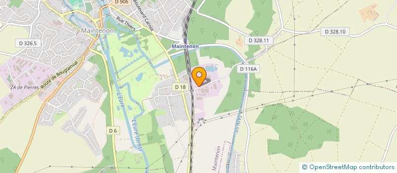 localisation de l'entreprise FRANCAISE DE CONDITIONNEMENT à MAINTENON