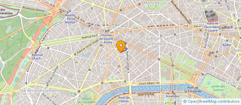 localisation de l'entreprise FRANCAISE DE CREDIT à PARIS
