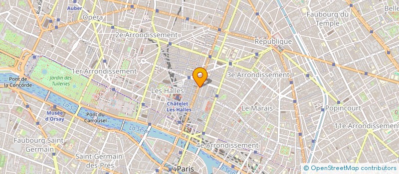 localisation de l'entreprise FRANCAISE DE GAZ ET D'ELECTRICITE à PARIS