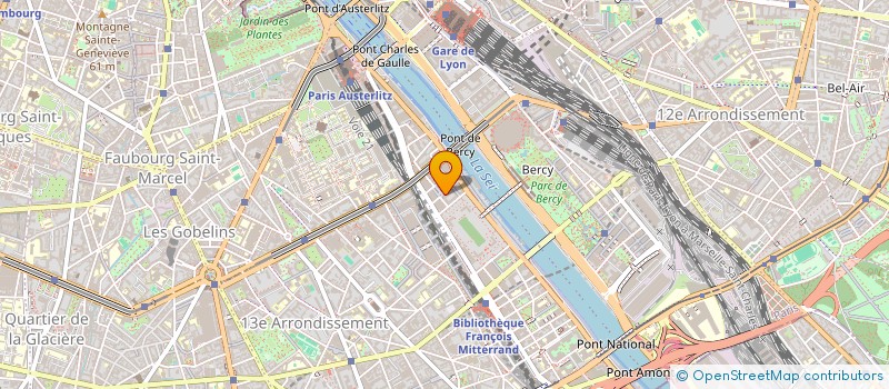 localisation de l'entreprise FRANCAISE DE L'ETANCHEITE  PARIS