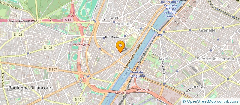 localisation de l'entreprise FRANCAISE DE RELATIONS PUBLIQUES à PARIS