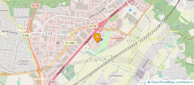 localisation de l'entreprise FRANCAISE DE VISION à VILLEJUST