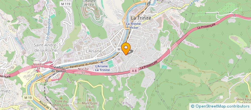 localisation de l'entreprise FRANCAISE DU CAPA à LA TRINITE