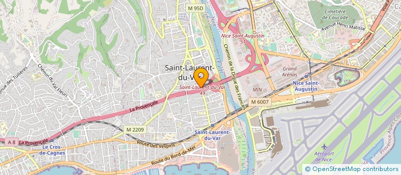 localisation de l'entreprise FRANCAISE ENTRETIEN DEPANNAGE à SAINT LAURENT DU VAR