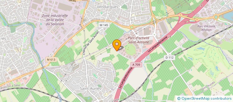 localisation de l'entreprise FRANCAISE PREVENTION PROTECTION à SAINT-AUNES