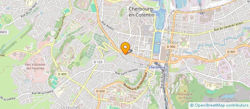 localisation de l'entreprise FRANCAM à CHERBOURG-EN-COTENTIN