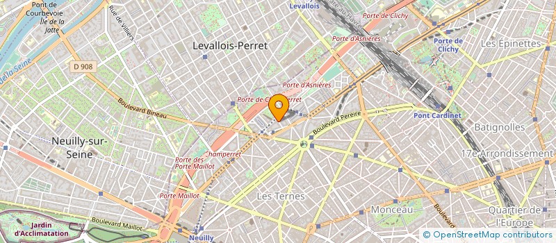 localisation de l'entreprise FRANCARE à PARIS