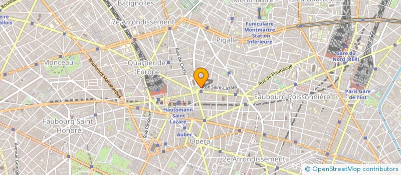 localisation de l'entreprise FRANCAREL à PARIS