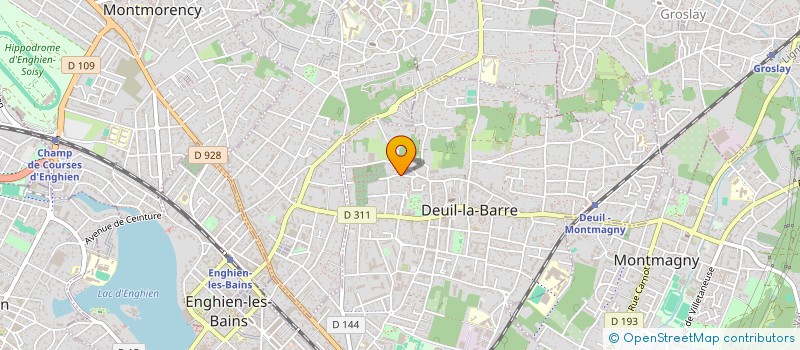 localisation de l'entreprise FRANCARR CONSULTING à DEUIL-LA-BARRE