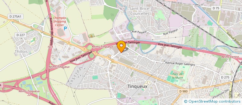 localisation de l'entreprise FRANCART à TAISSY