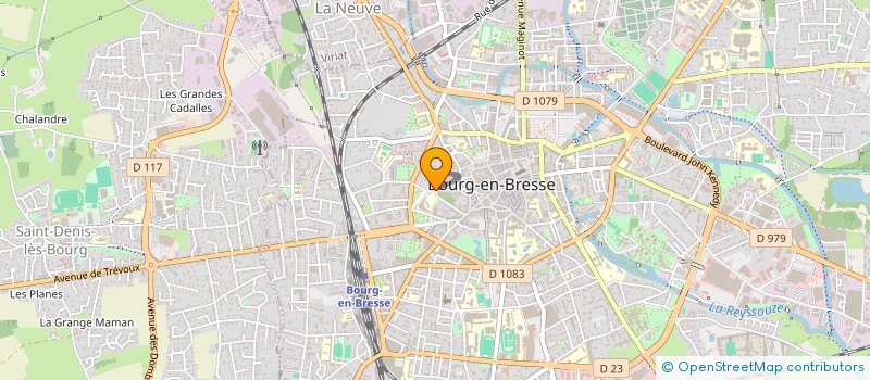 localisation de l'entreprise FRANCE 141 à BOURG-EN-BRESSE