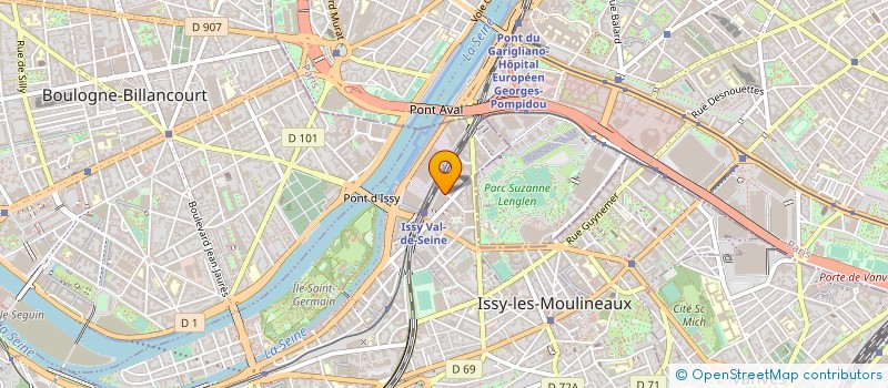localisation de l'entreprise FRANCE 24 à ISSY-LES-MOULINEAUX