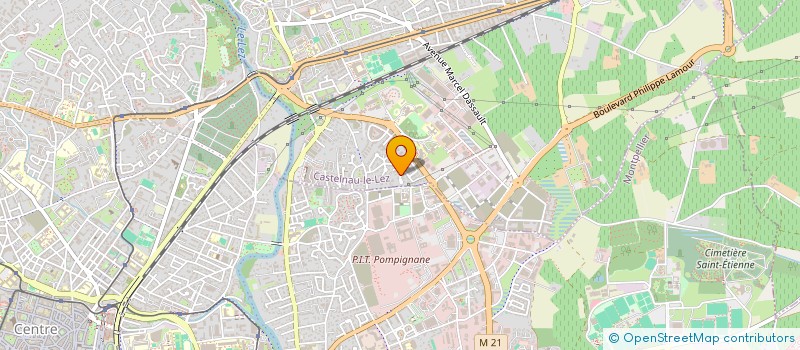 localisation de l'entreprise FRANCE 4X4 ET PICK UP à CASTELNAU-LE-LEZ