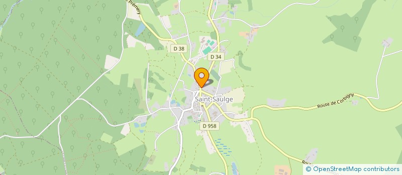 localisation de l'entreprise FRANCE ACACIA  SAINT-SAULGE