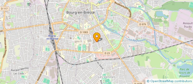 localisation de l'entreprise FRANCE ACCOMPAGNATEUR à SAINT-DENIS-LES-BOURG
