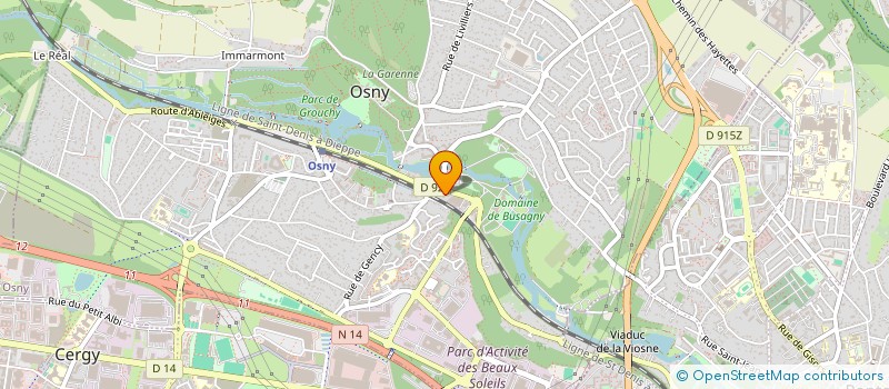 localisation de l'entreprise FRANCE ACCOR  OSNY